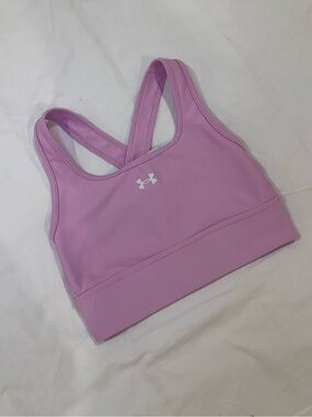Under Armour Pink Crossback Sports Bra